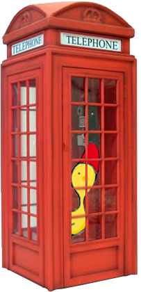 Telephone booth PNG-43079